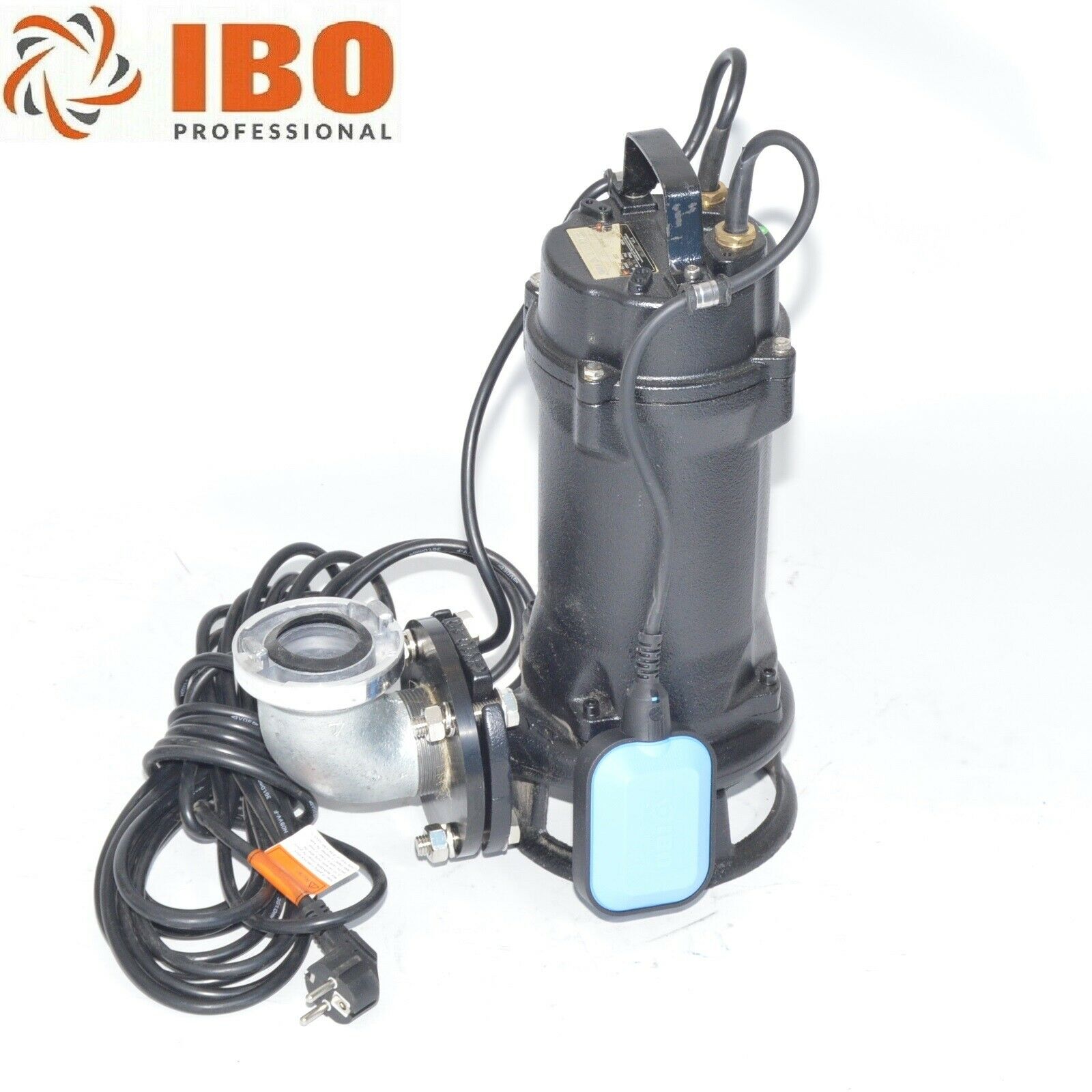 Industrie Fäkalienpumpe Schmutzwasserpumpe mit Schneidwerk 230V - 1,1kW, Schmutzwasser- / Tauchpumpen, Pumpen